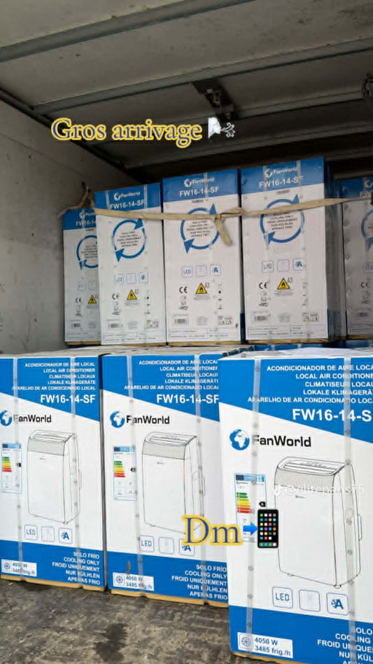 Climatiseur mobile Haier 12 000 btu refroidissement rapide / livraison Rapide 2-5 jour