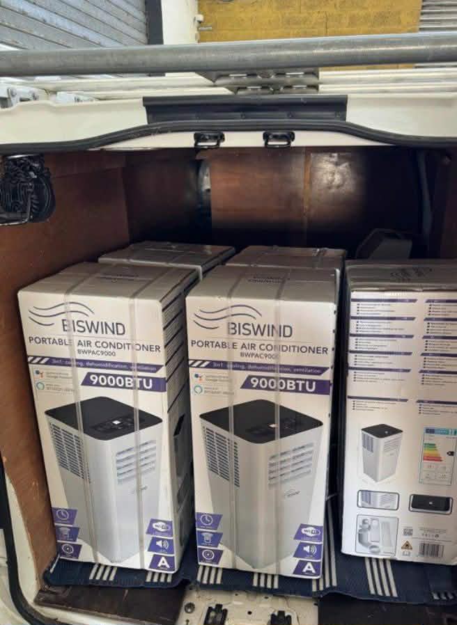 Climatiseur mobile Biswind 9000 BTU – Wi-Fi – Télécommande