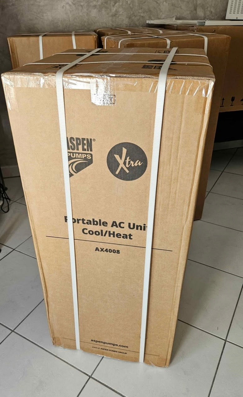 Climatiseur Mobile Réversible 9000 BTU – Froid & Chauffage – Portable avec Kit Fenêtre