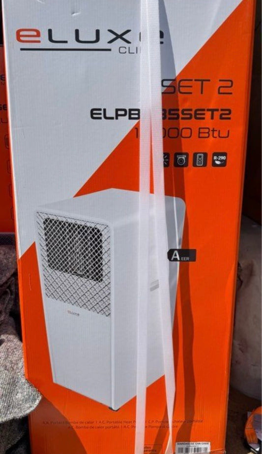 Climatiseur Mobile ELUXEL ELBO35SET2 12 000 BTU – Froid & Chauffage – Classe A – Télécommande