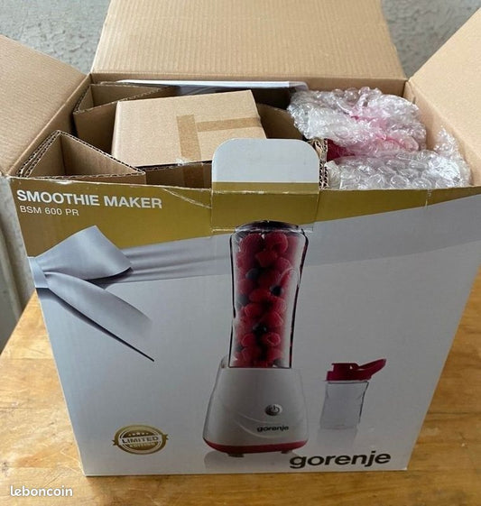 🥤 blender à Smoothie Résistant avec Tasses Sans BPA – Mixage Rapide et Facile