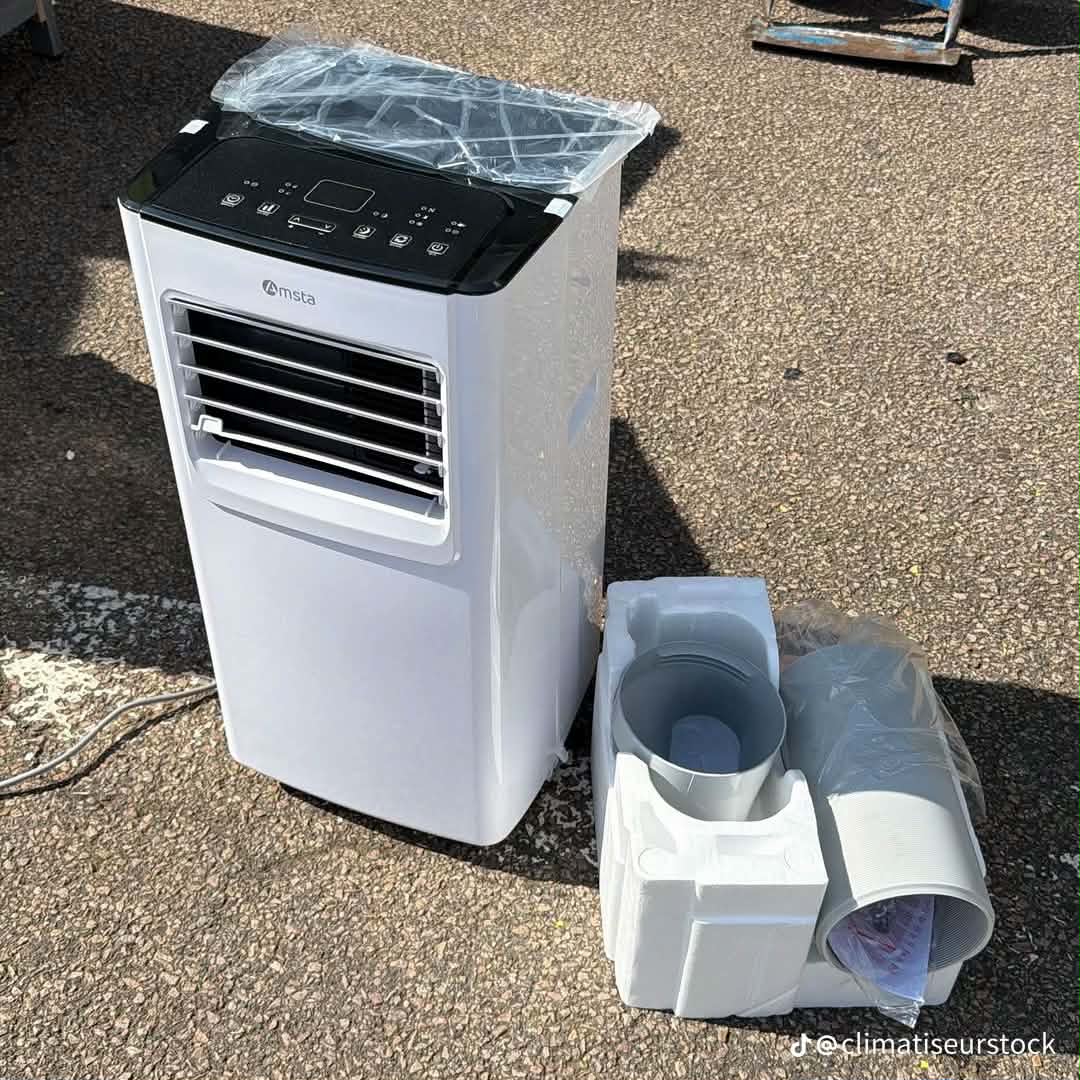 ❄️ Climatiseur mobile 7000 BTU – 2000 W | Refroidissement rapide et confort à domicile