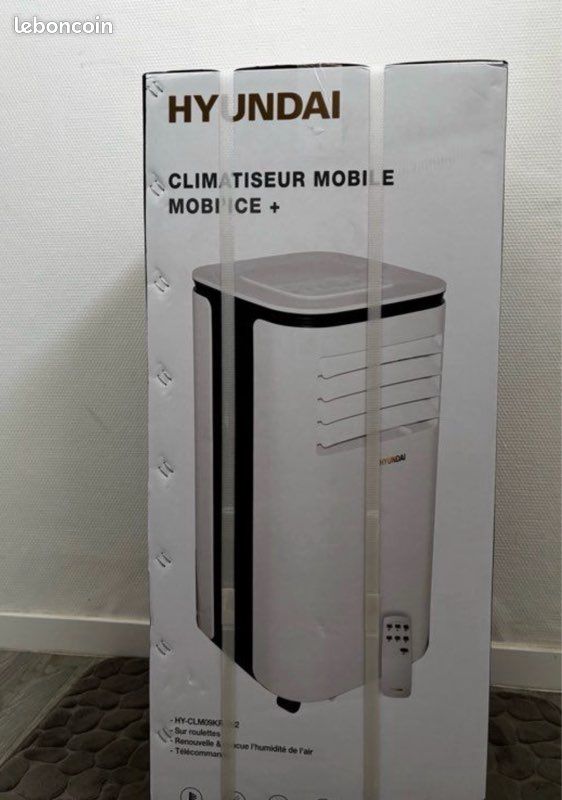 ❄️ Climatiseur Mobile Hyundai 9000 BTU – Refroidissement Rapide et Confort à Domicile