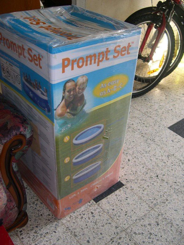Piscine gonflable 1m.80 extérieur